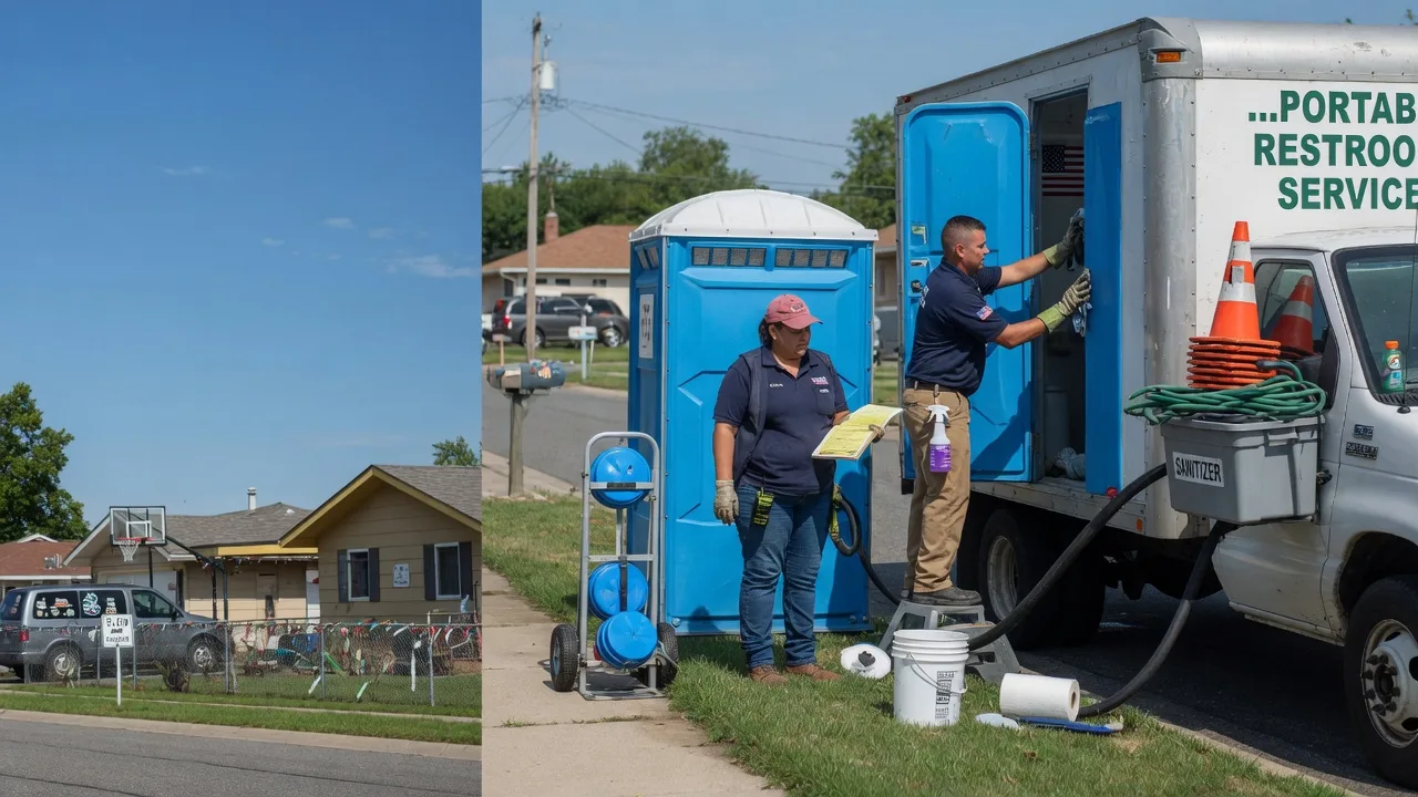 Portable Toilet Rental in Bolckow, MO near me